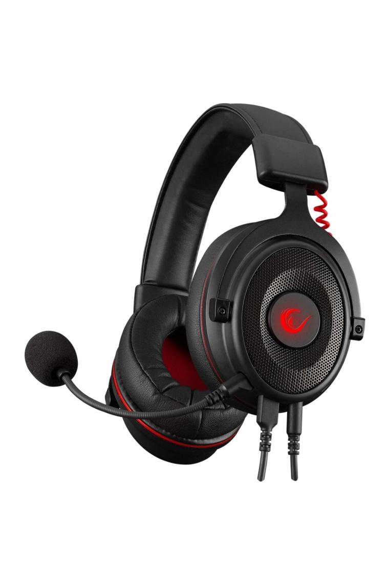 Rampage RM-K60 Drop Plus All in One USB 7.1 Type-C ve 3.5 mm Surround Mikrofonlu Oyuncu Kulaküstü Kulaklık
