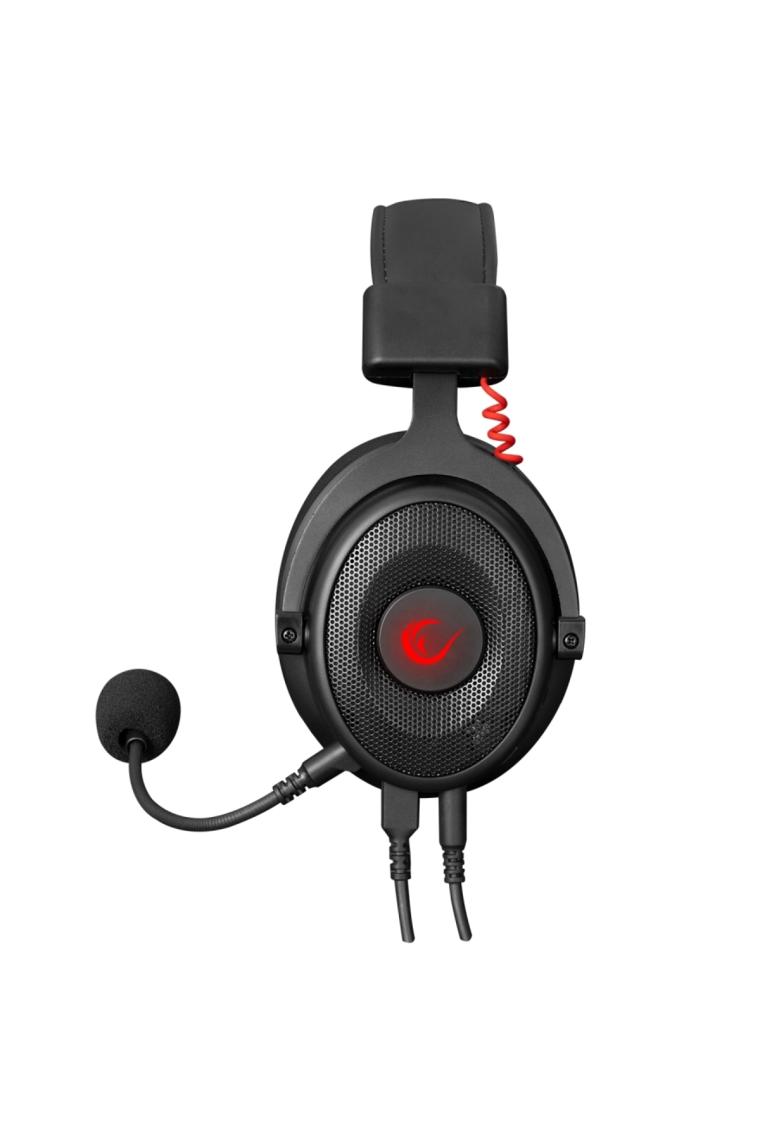 Rampage RM-K60 Drop Plus All in One USB 7.1 Type-C ve 3.5 mm Surround Mikrofonlu Oyuncu Kulaküstü Kulaklık