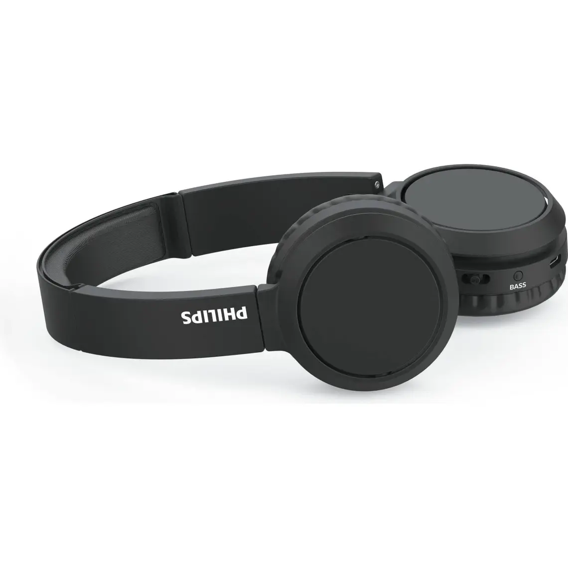 Philips TAH4205 Kulak Üstü Bluetooth Kulaklık 29 Saat Dinleme Süreli Bas Artırma Düğmeli - Siyah