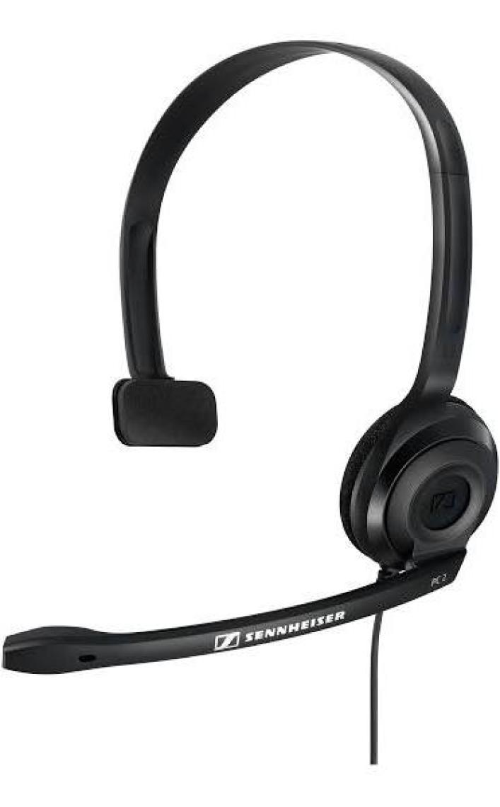 Sennheiser PC 2 Chat Mikrofonlu Kulaküstü Kulaklık (Siyah)