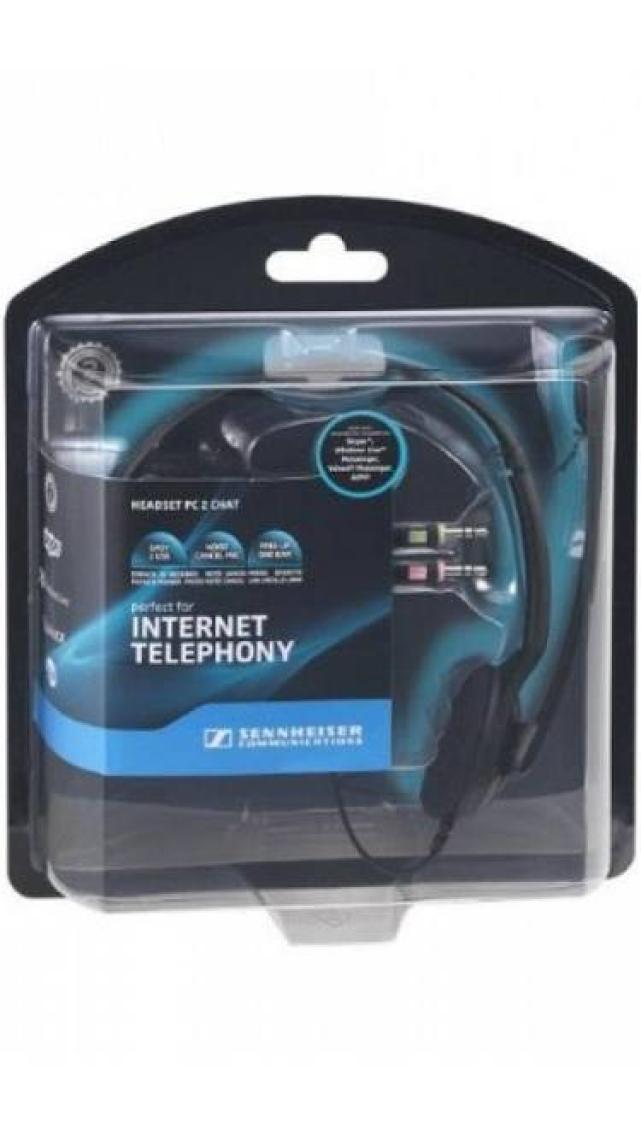 Sennheiser PC 2 Chat Mikrofonlu Kulaküstü Kulaklık (Siyah)
