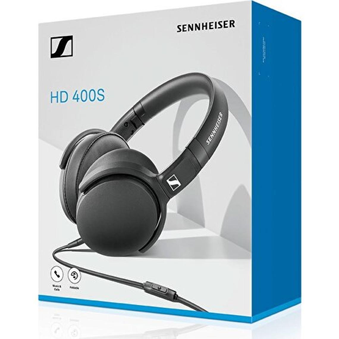 Sennheiser HD 400S Kafa Üstü Siyah Kulaklık
