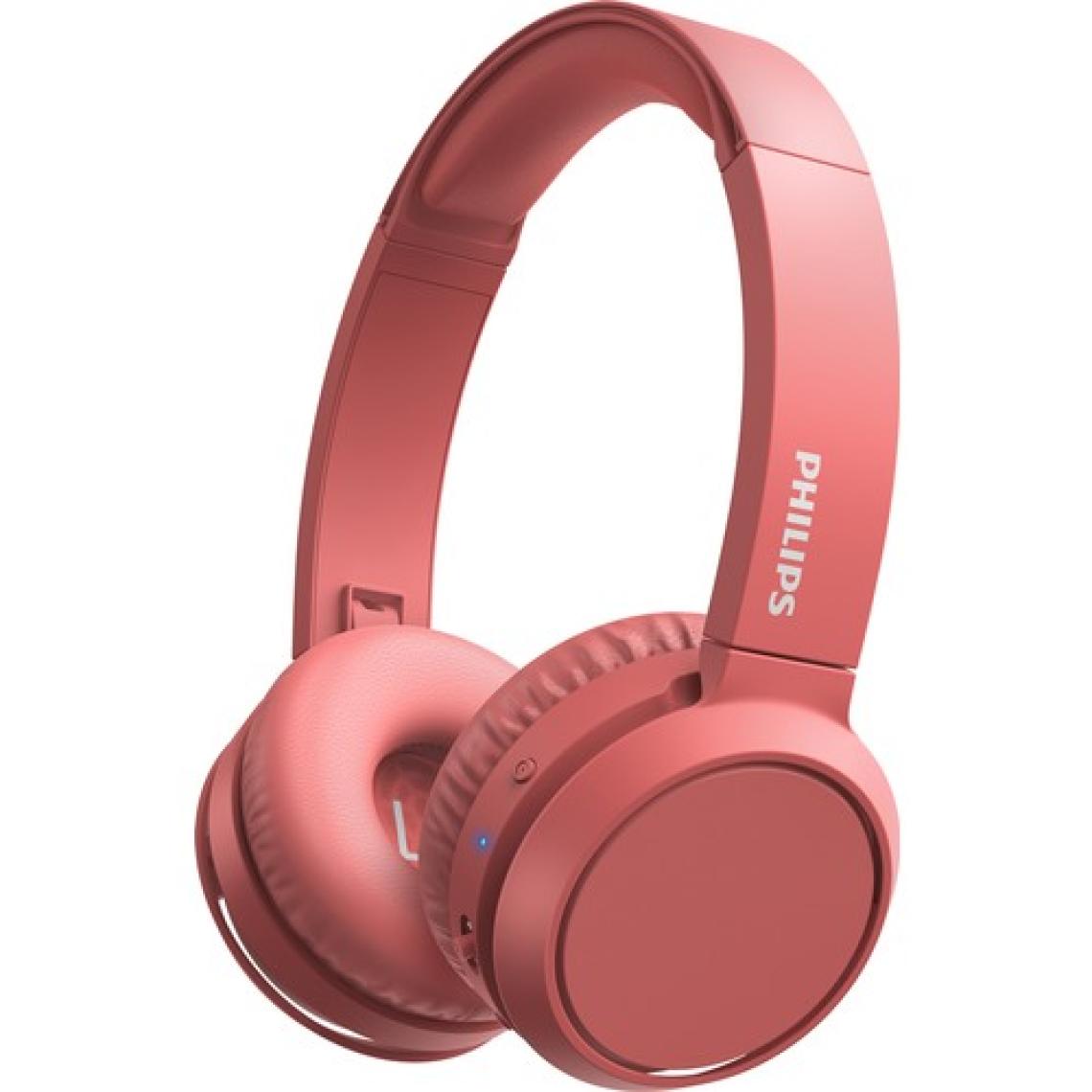 Philips TAH4205RD Kırmızı Kulak Üstü Bluetooth Kulaklık