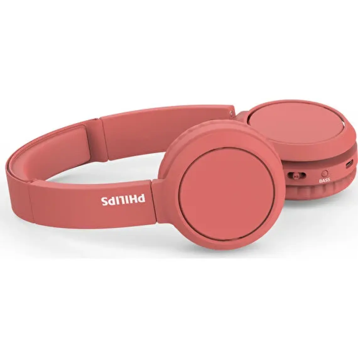 Philips TAH4205RD Kırmızı Kulak Üstü Bluetooth Kulaklık