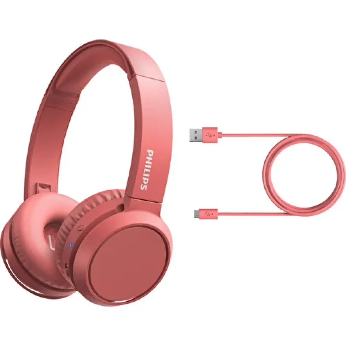 Philips TAH4205RD Kırmızı Kulak Üstü Bluetooth Kulaklık