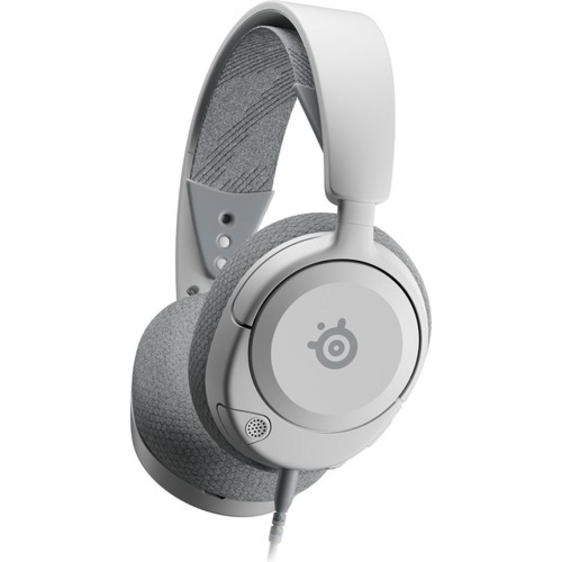 SteelSeries Arctis Nova 1 Kablolu Mikrofonlu Kulak Üstü Oyuncu Kulaklığı Beyaz