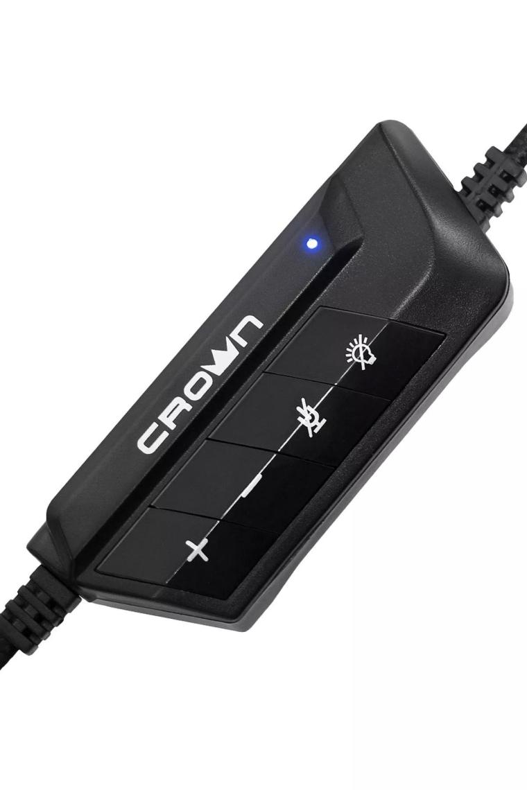 Crown Micro CMGH-2102 Yeşil 7.1 Surround - 1.sınıf Mikrofon Ses Seviyesine Sahip Oyuncu Kulaklığı...