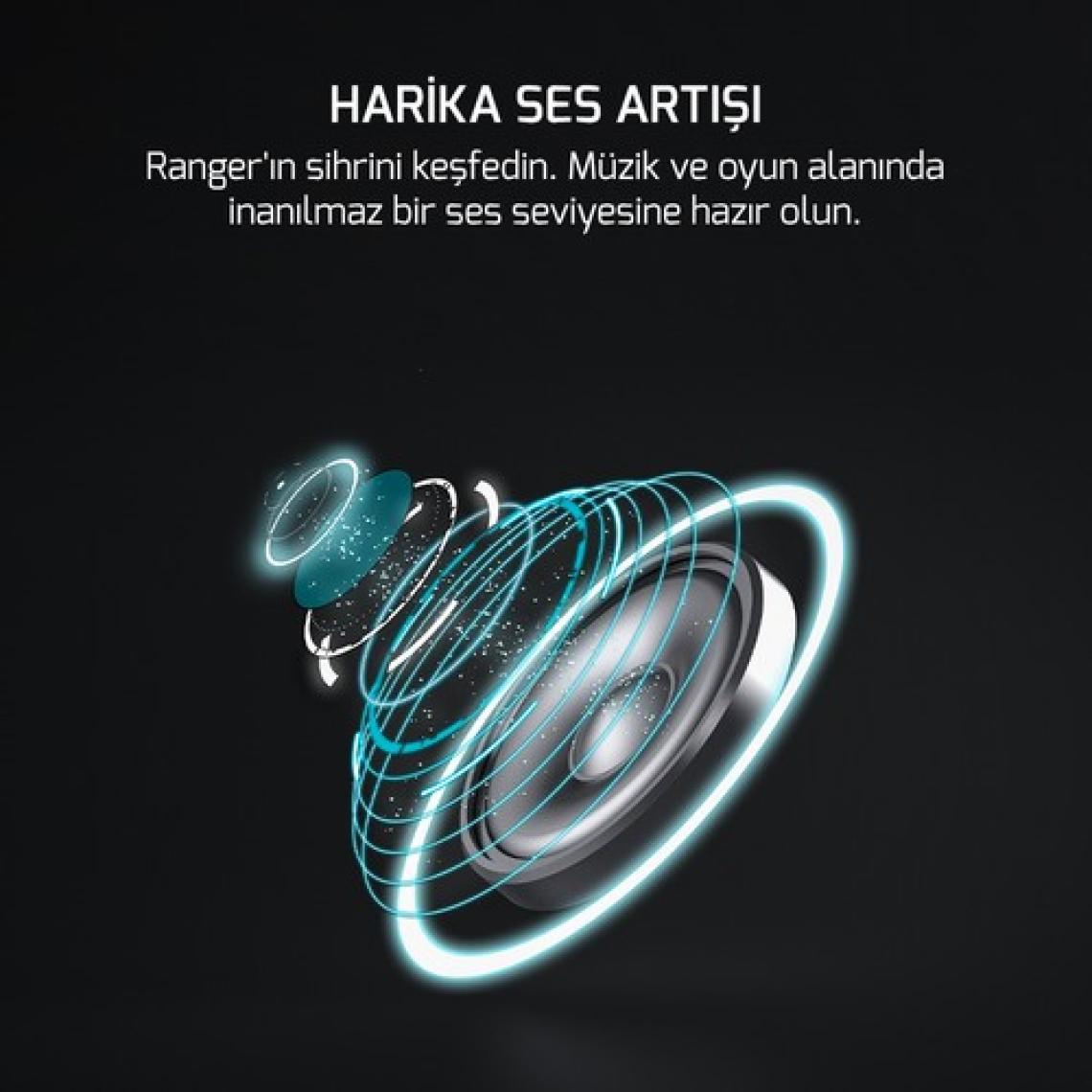 Gamepower Ranger Siyah 7.1 Surround Rgb Kulaklık