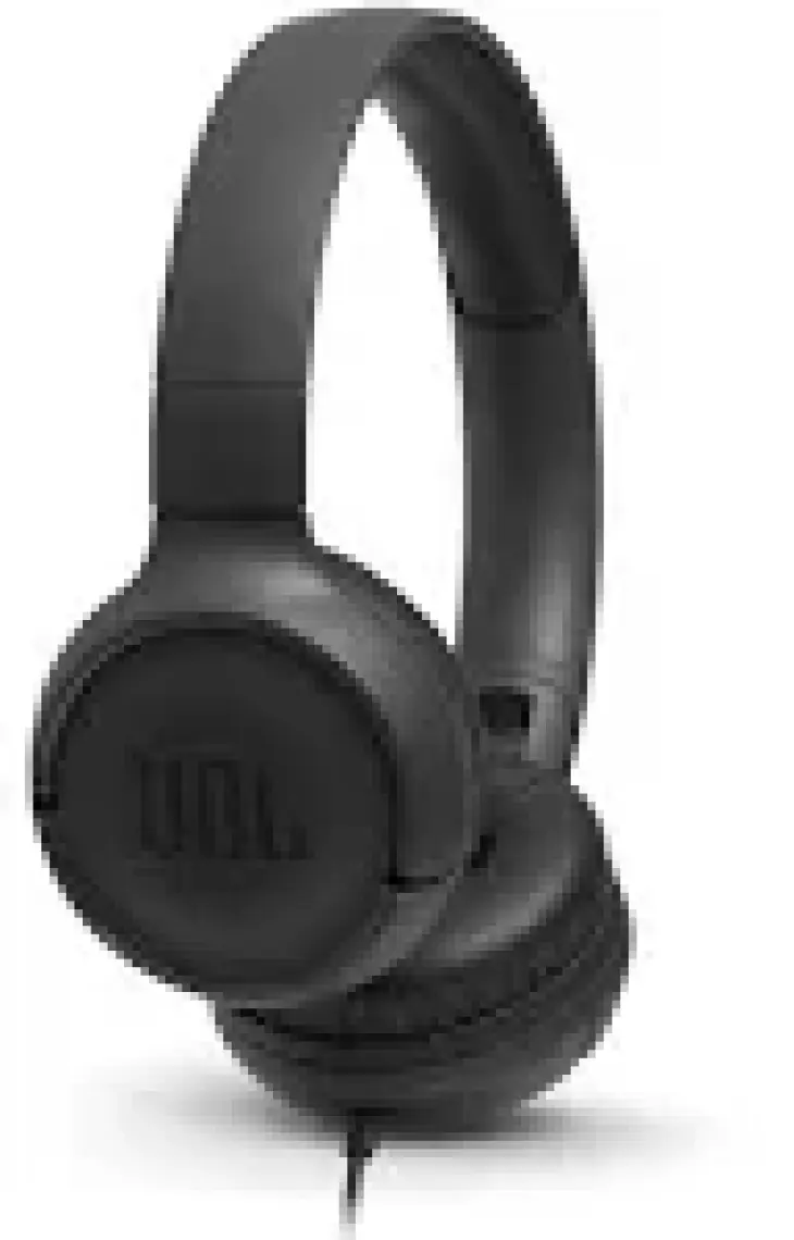 JBL T500 Mikrofonlu Kablolu Kulaküstü Siyah Kulaklık