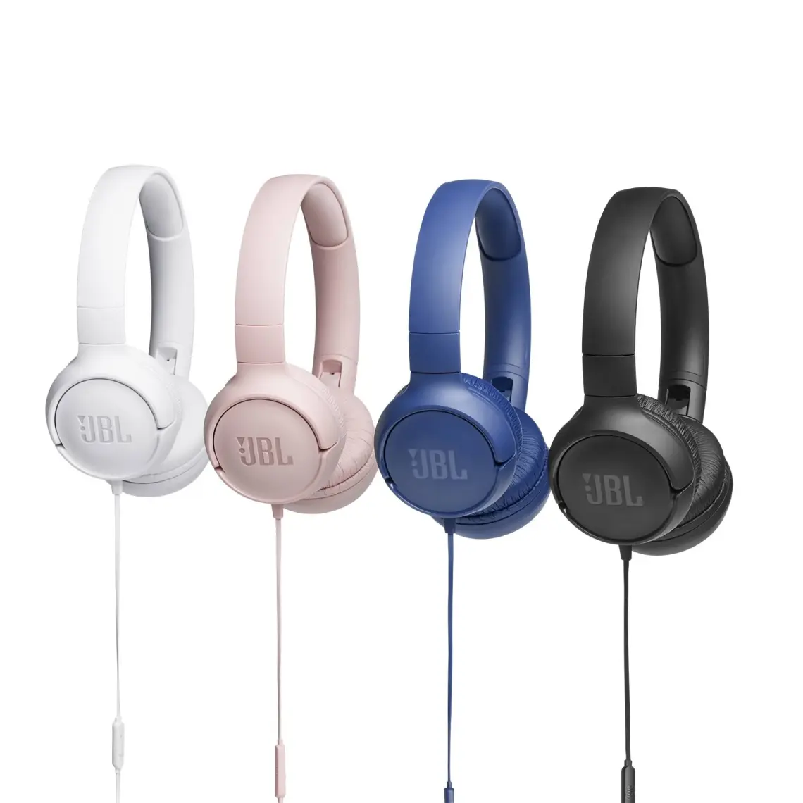 JBL T500 Mikrofonlu Kablolu Kulaküstü Siyah Kulaklık