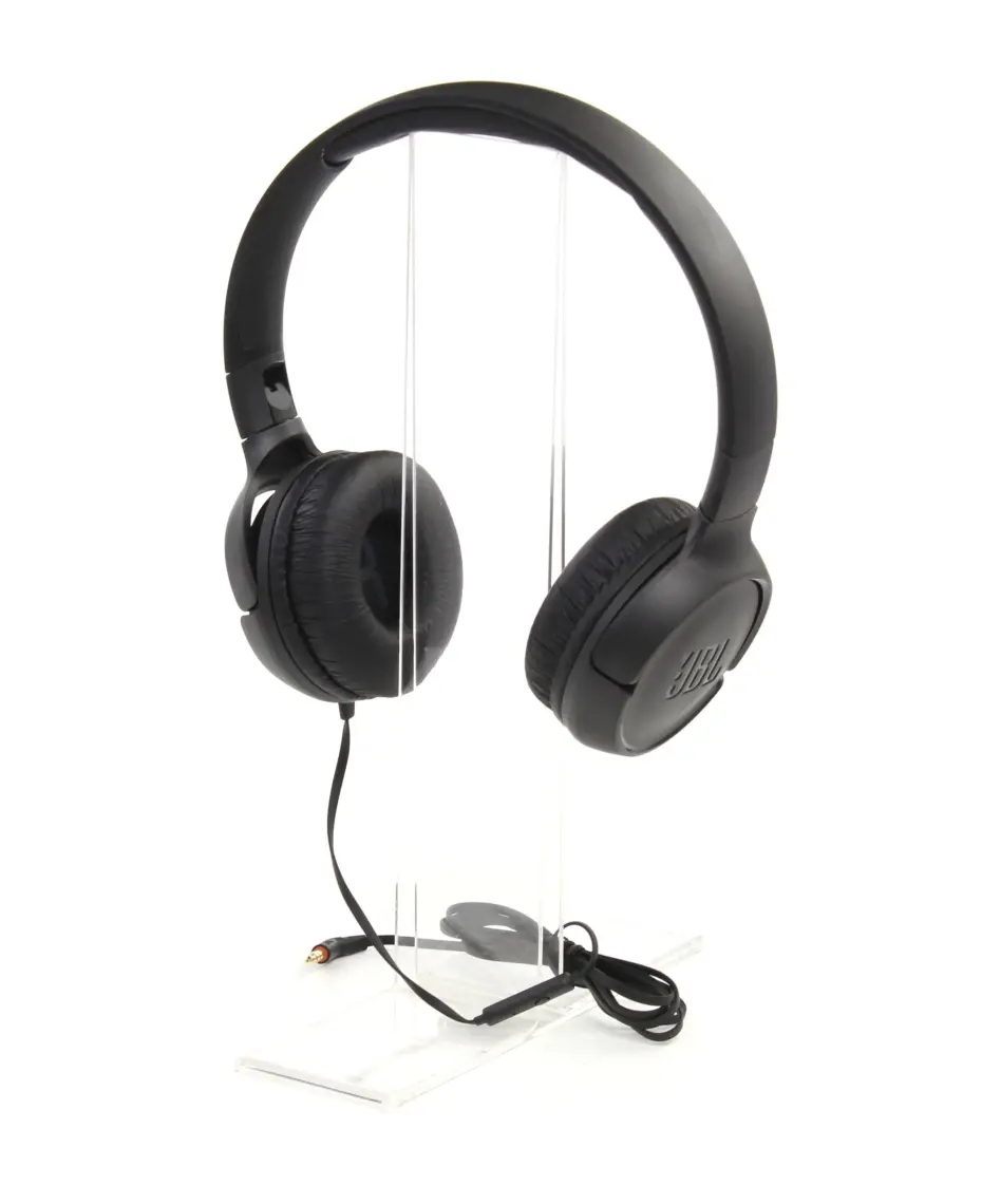 JBL T500 Mikrofonlu Kablolu Kulaküstü Siyah Kulaklık