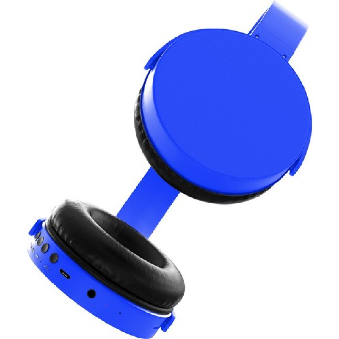 MF Product Acoustic 0235 Kulak Üstü Bluetooth Kulaklık Mavi