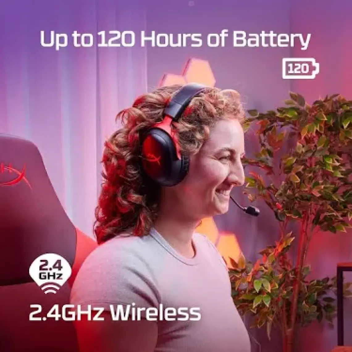 Hyperx Cloud Iıı Dts x Kablosuz Oyuncu Kulaklığı Kırmızı