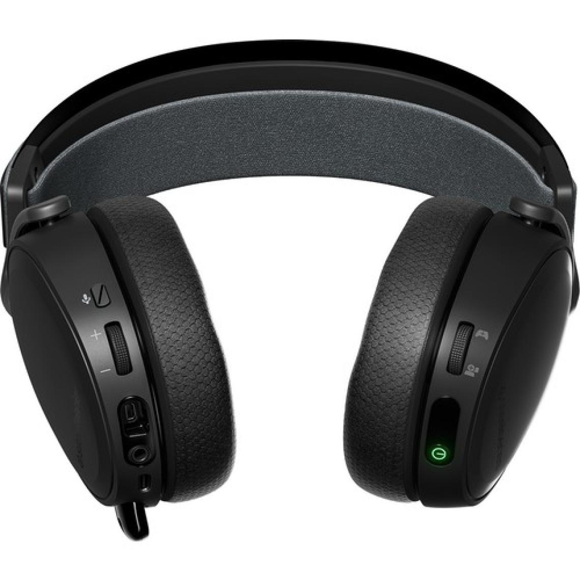 SteelSeries Arctis 7 Plus Siyah Wireless Mikrofonlu Kulak Üstü Oyuncu Kulaklığı