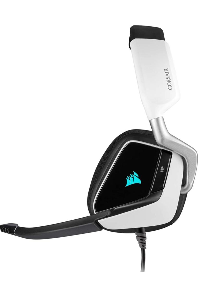 Corsair Void RGB Elite Wireless Premium 7.1 CA-9011202-EU Mikrofonlu Kulak Üstü Oyuncu Kulaklığı Beyaz