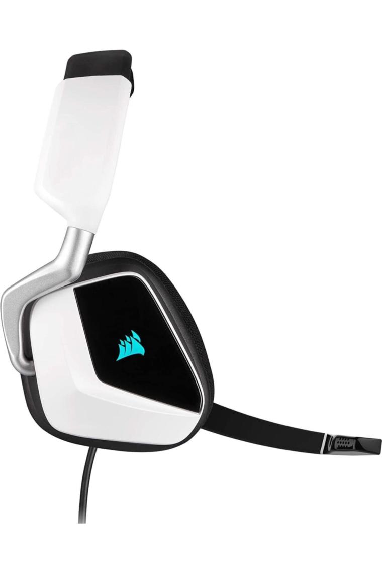 Corsair Void RGB Elite Wireless Premium 7.1 CA-9011202-EU Mikrofonlu Kulak Üstü Oyuncu Kulaklığı Beyaz