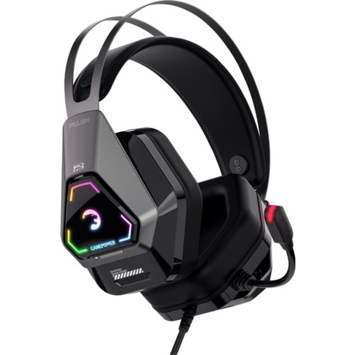 Gamepower Fujin Pro Siyah 7.1 Surround Hi-Fi Rgb Gaming Kulaklık (Memory Foam)