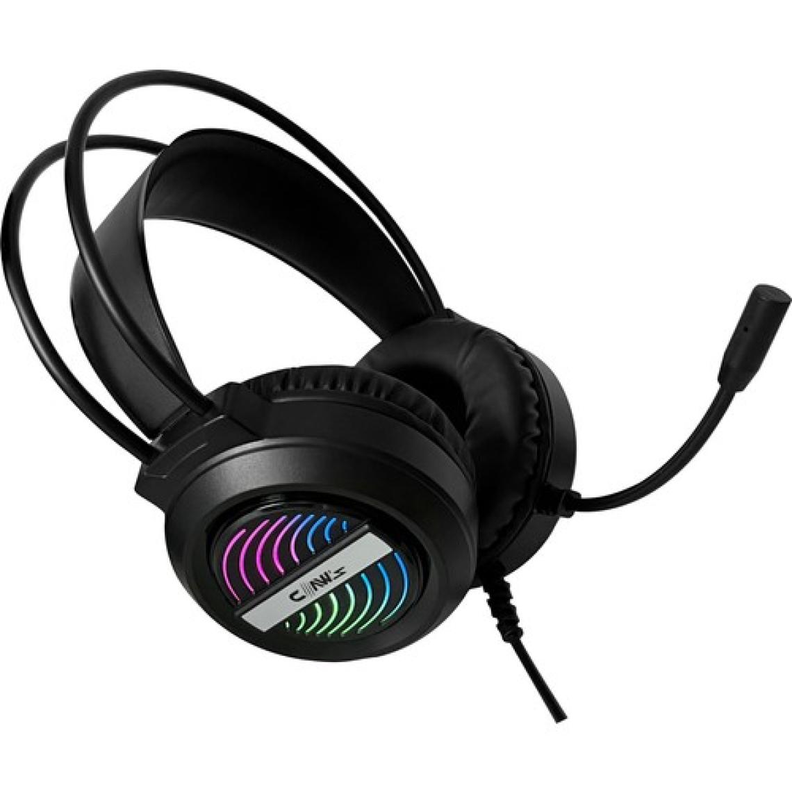 Claw's Fusion 7.1 Surround 50MM Sürücülü USB Rgb Ergonomik Gaming Oyuncu Kulaklığı - Siyah