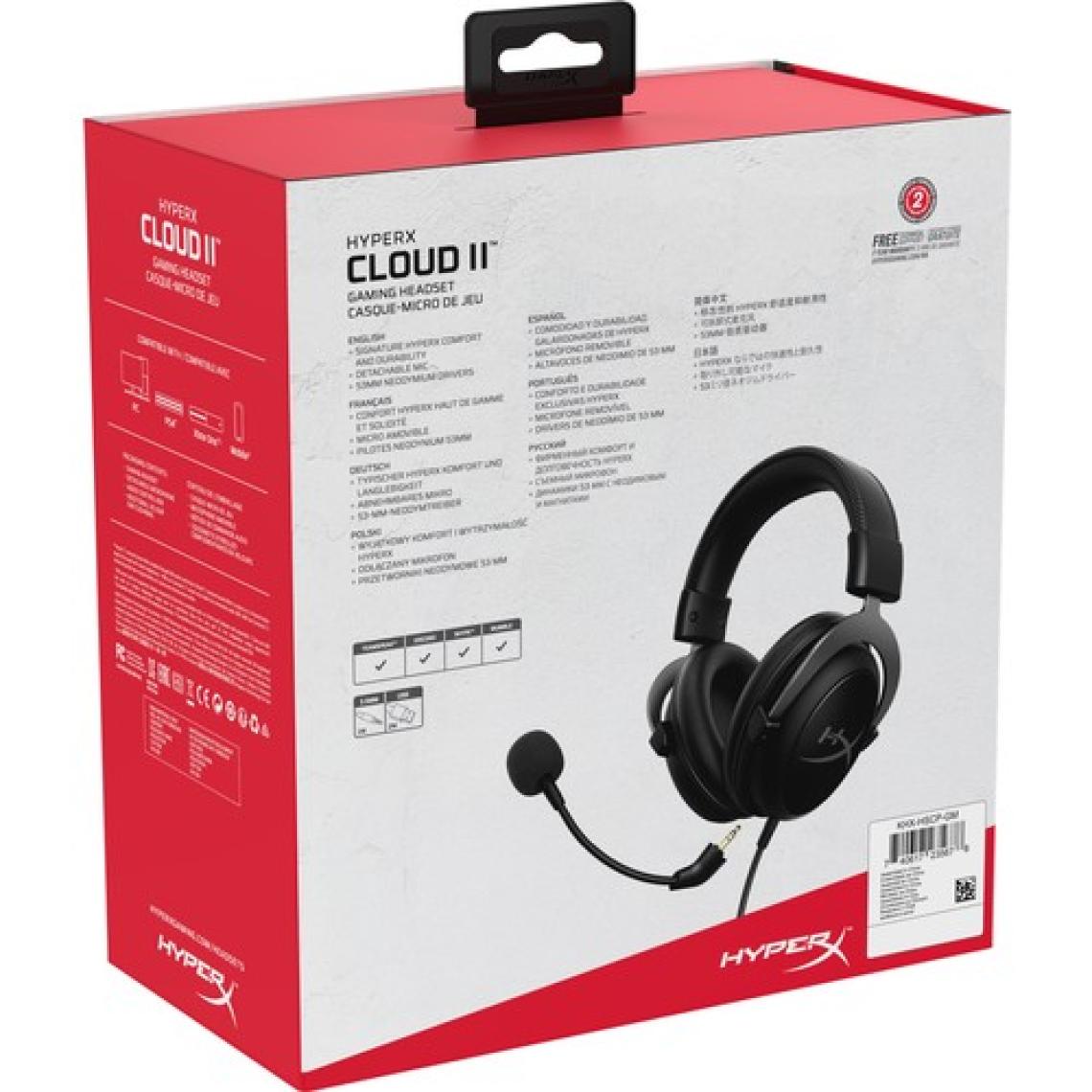 HyperX Cloud II 7.1 KHX-HSCP Kablolu Mikrofonlu Kulak Üstü Oyuncu Kulaklığı