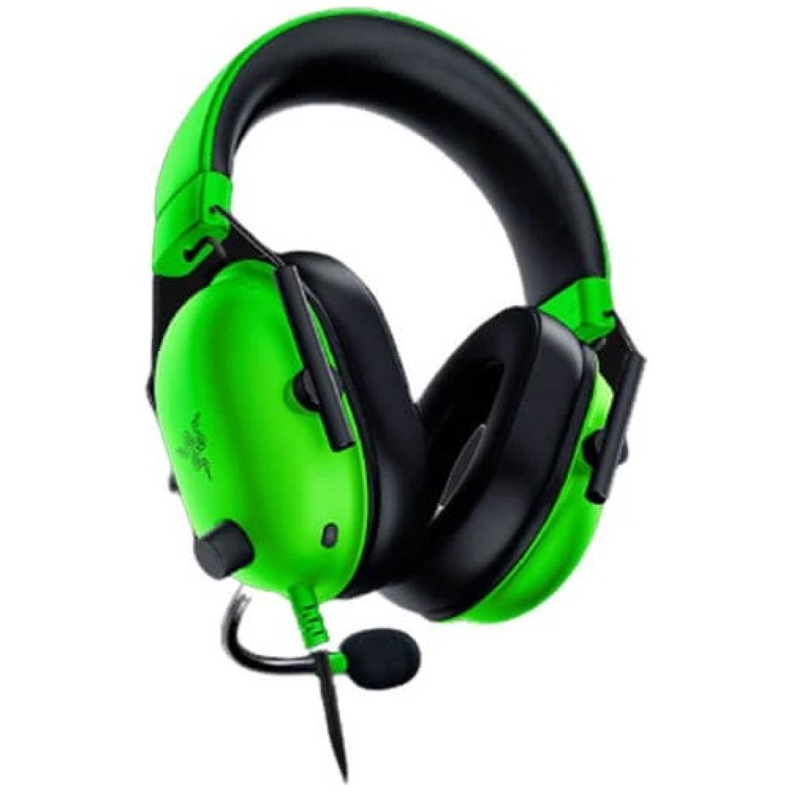 Razer Blackshark V2 X Kablolu Mikrofonlu Kulak Üstü Oyuncu Kulaklığı Yeşil