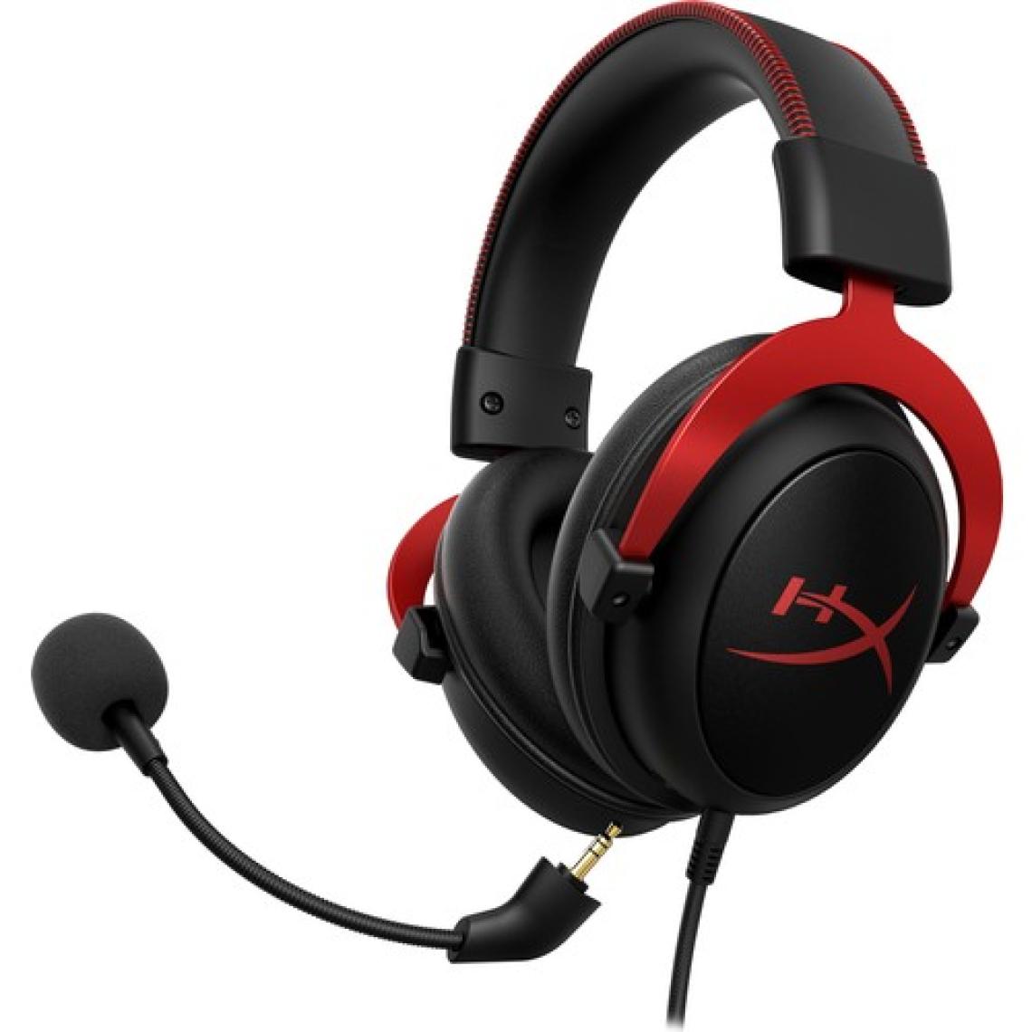 HyperX Cloud II 7.1 KHX-HSCP-RD Kablolu Mikrofonlu Kulak Üstü Kırmızı Oyuncu Kulaklığı