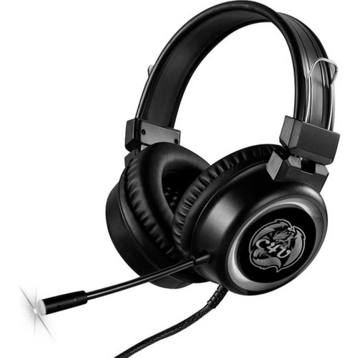 C4U Dragon 3.5mm RGB Stereo Oyuncu Kulaklık+Mikrofon