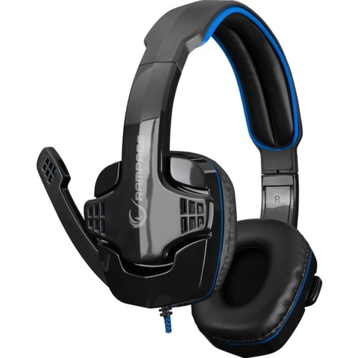 Rampage SN-R9 Mavi Mikrofonlu Oyuncu Kulaklığı
