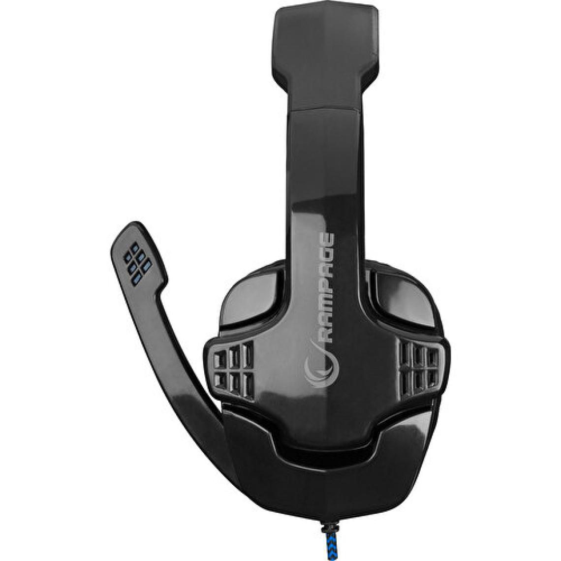 Rampage SN-R9 Mavi Mikrofonlu Oyuncu Kulaklığı