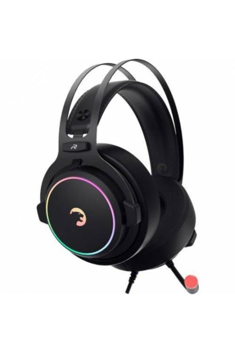 Warlord Siyah 7.1 Surround Rgb Gaming Kulaklık