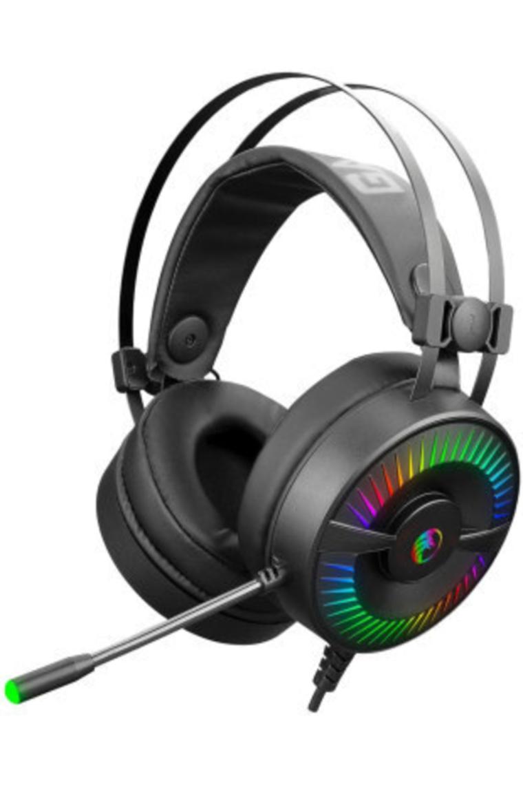 Vol-i Siyah Usb 7.1 Version Rgb Ledli Gaming Oyuncu Mikrofonlu Kulaklık