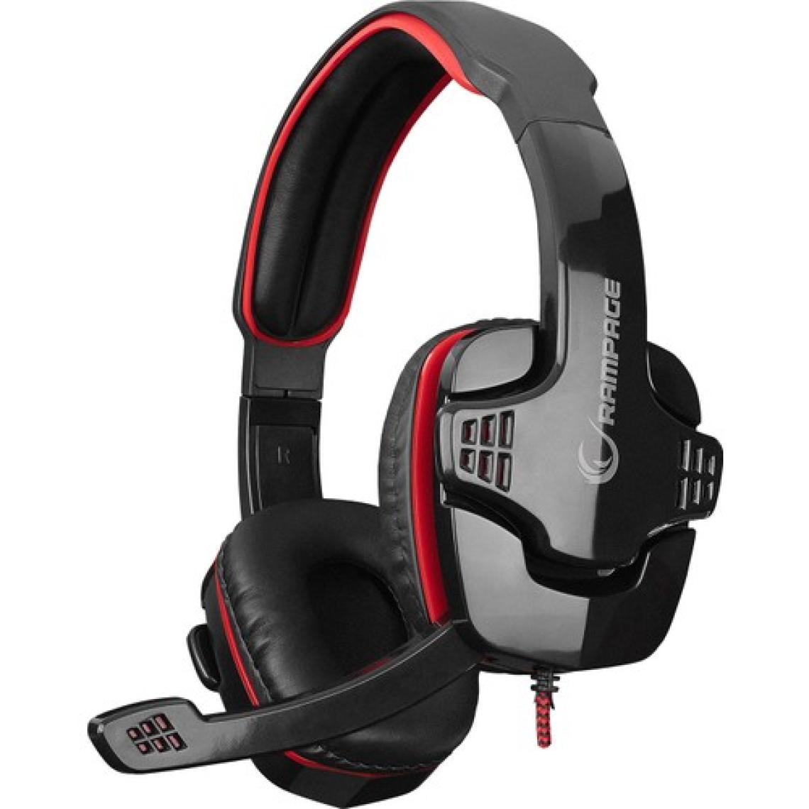 Rampage SN-R9 Kırmızı Mikrofonlu Oyuncu Kulaklığı