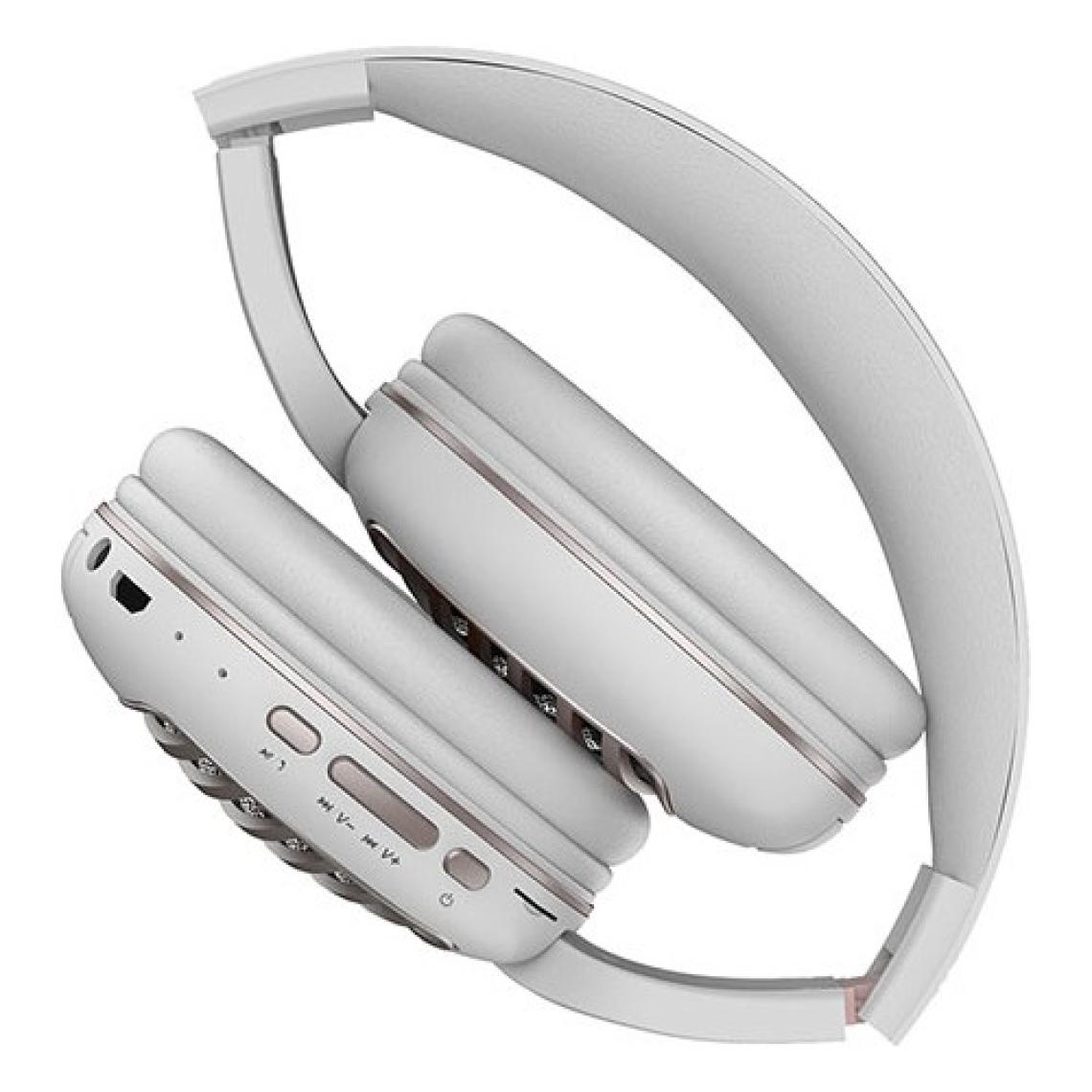 Snopy SN-BT55 Diamond Kulak Üstü Bluetooth Kulaklık Beyaz