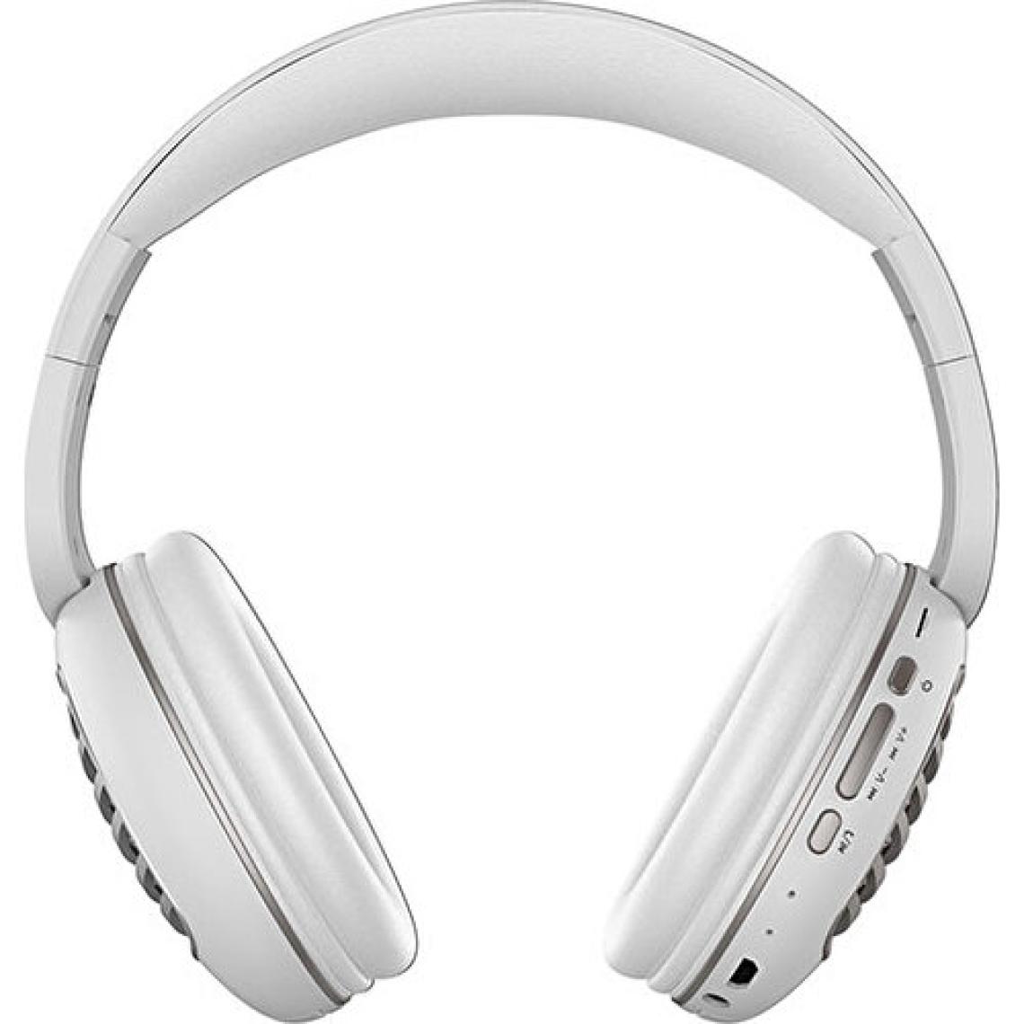 Snopy SN-BT55 Diamond Kulak Üstü Bluetooth Kulaklık Beyaz
