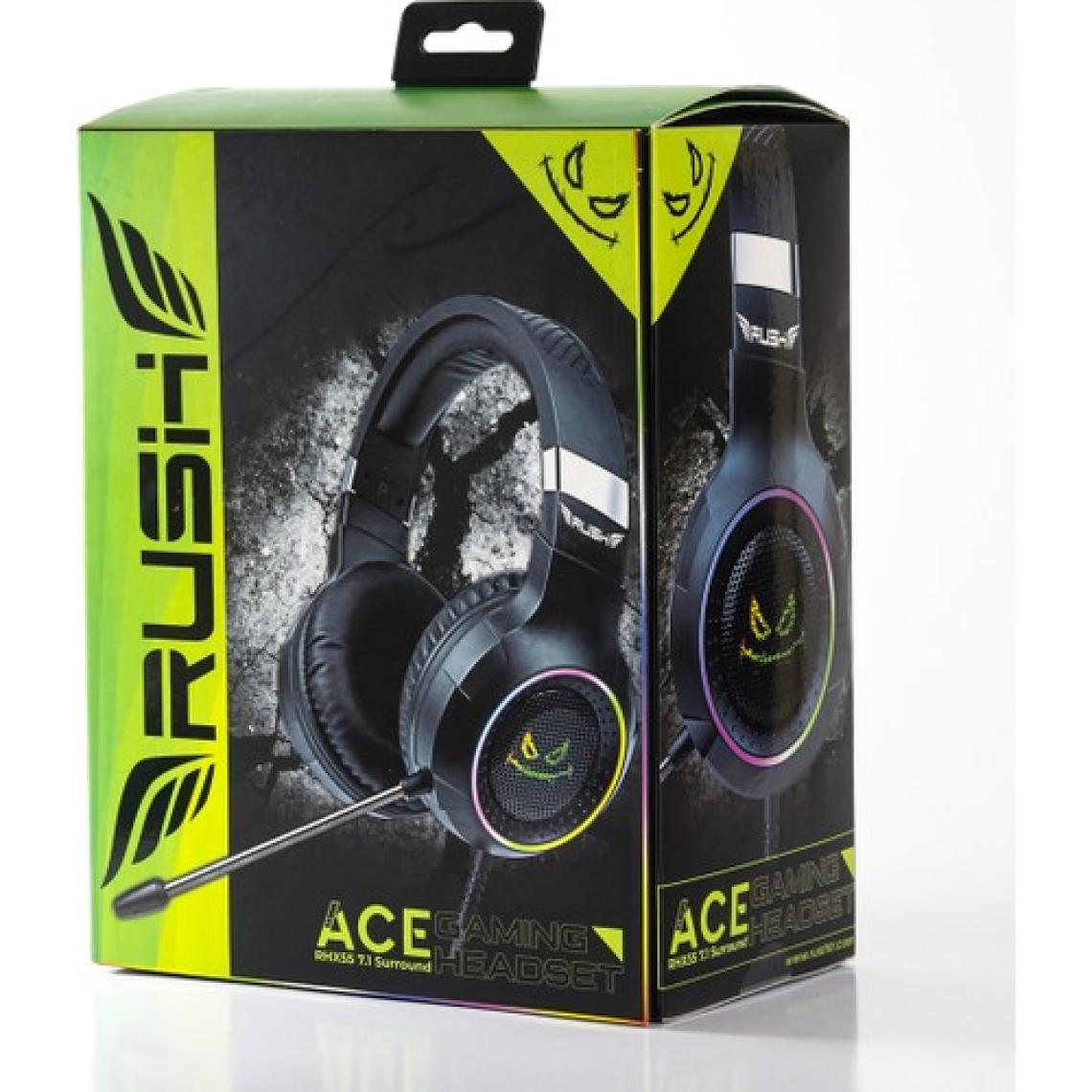 Rush ACE RHX55 USB 7.1 RGB Oyuncu Kulaklık