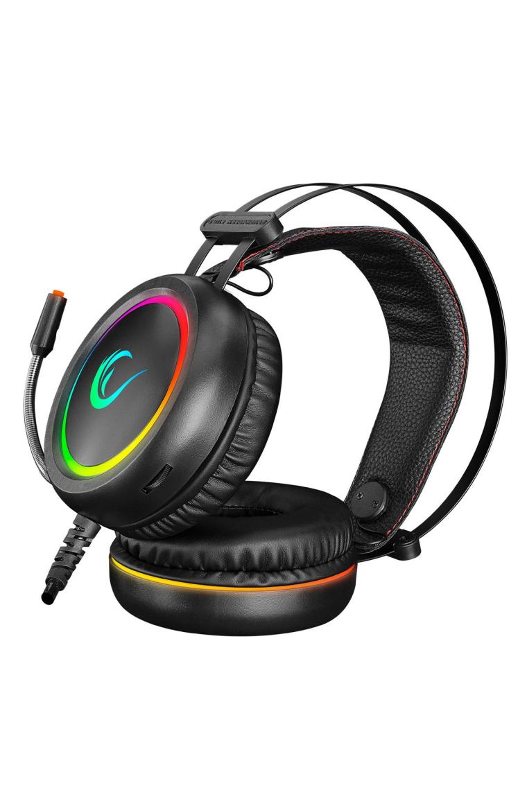 Rampage Stormy 7.1 USB Siyah Surround Oyuncu Kulaklık+Mikrofon