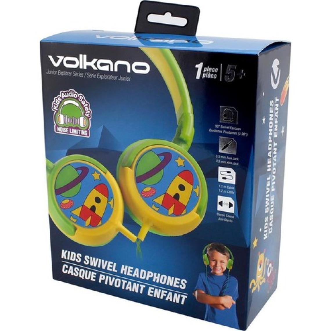 Volkano Junior Explorer Kulak Üstü Çocuk Kulaklığı