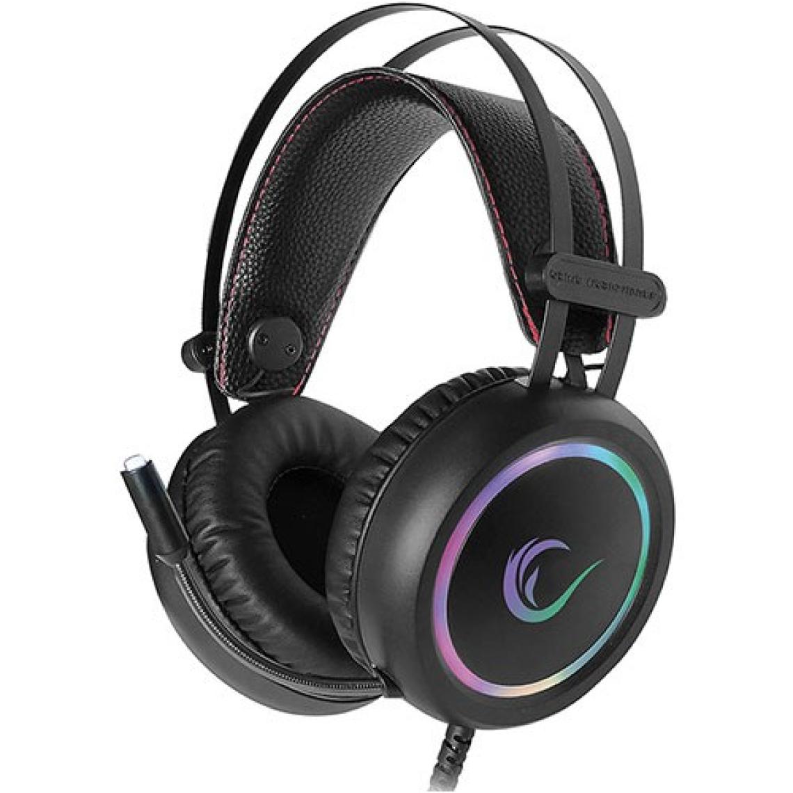 Rampage Stormy Siyah 7,1 USB Rgb LED Oyuncu Kulaklık+Mic