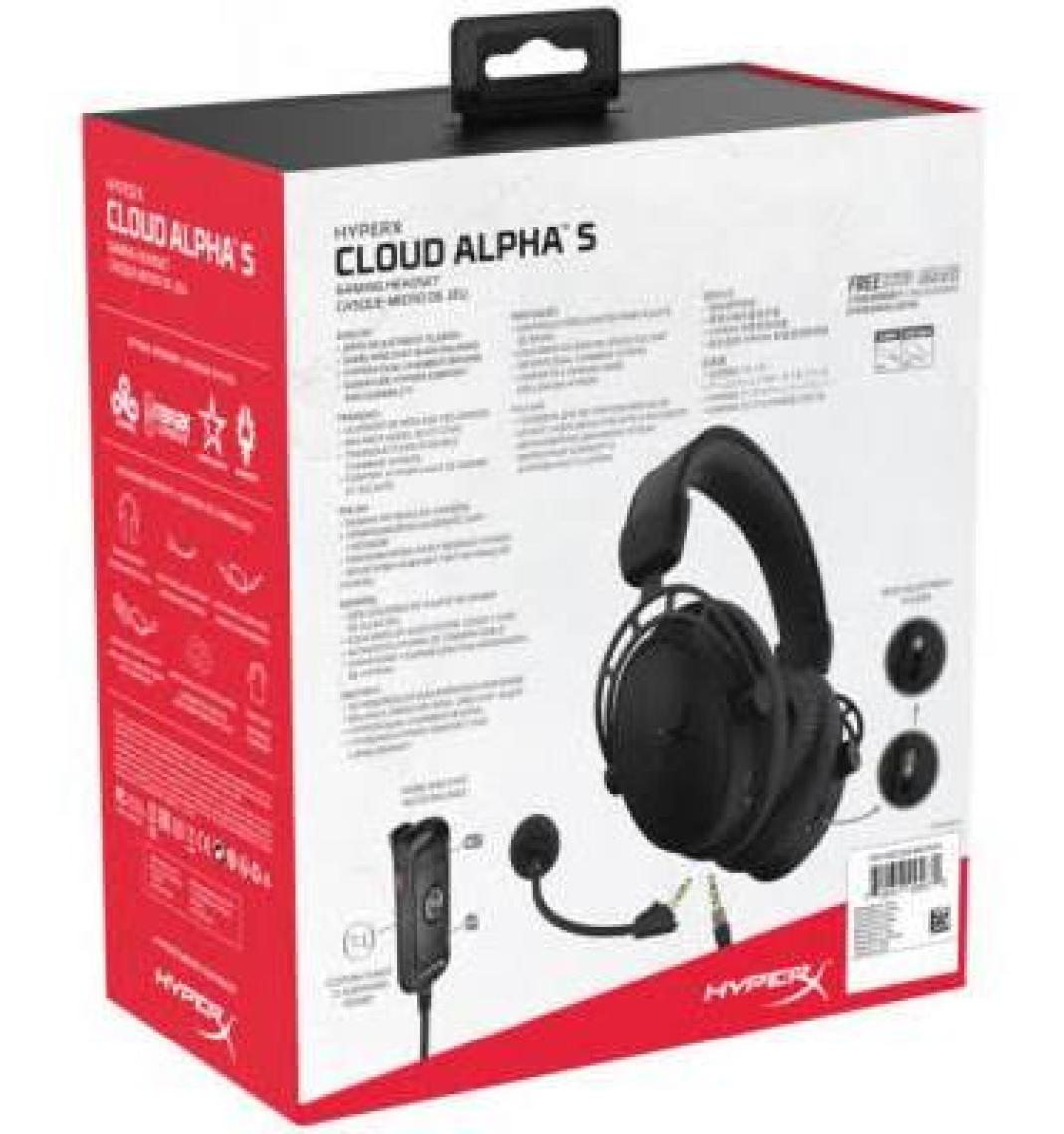 HyperX Cloud Alpha S Kulaklık Siyah HX-HSCAS-BK/WW