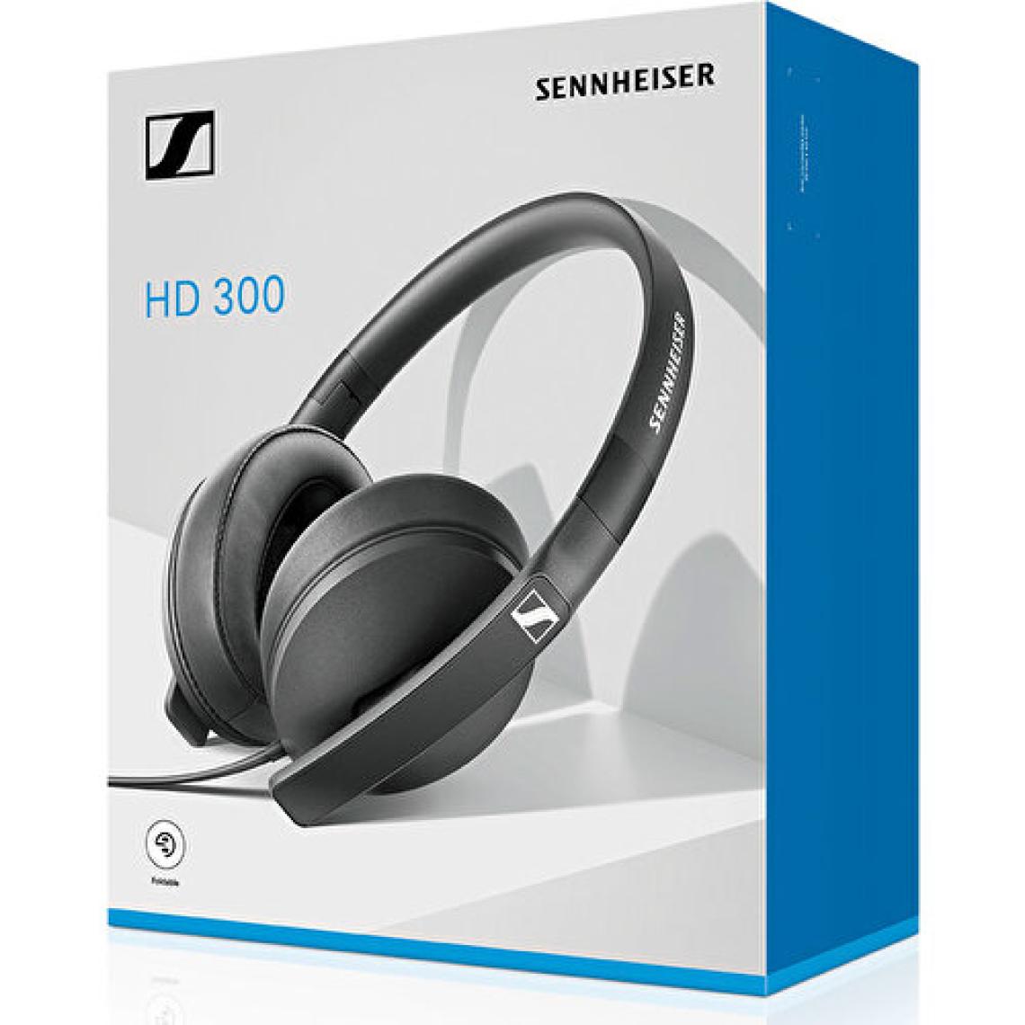Sennheiser HD 300 Kafa Üstü Siyah Kulaklık