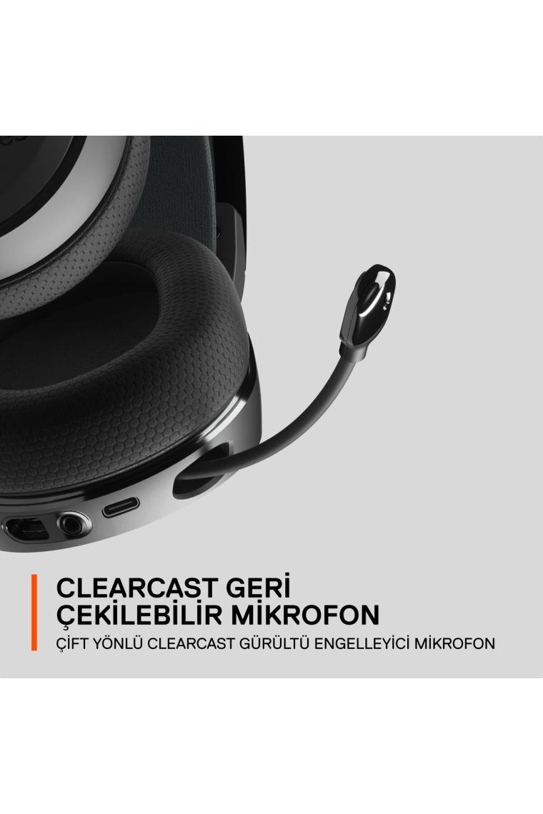 Steelseries Arctis 7+ Plus Siyah Multi-Platform Wireless Kablosuz 7.1 Usb-C Gaming Oyuncu Kulaklık Pc/ps4/ps5/switch/mac/mobil