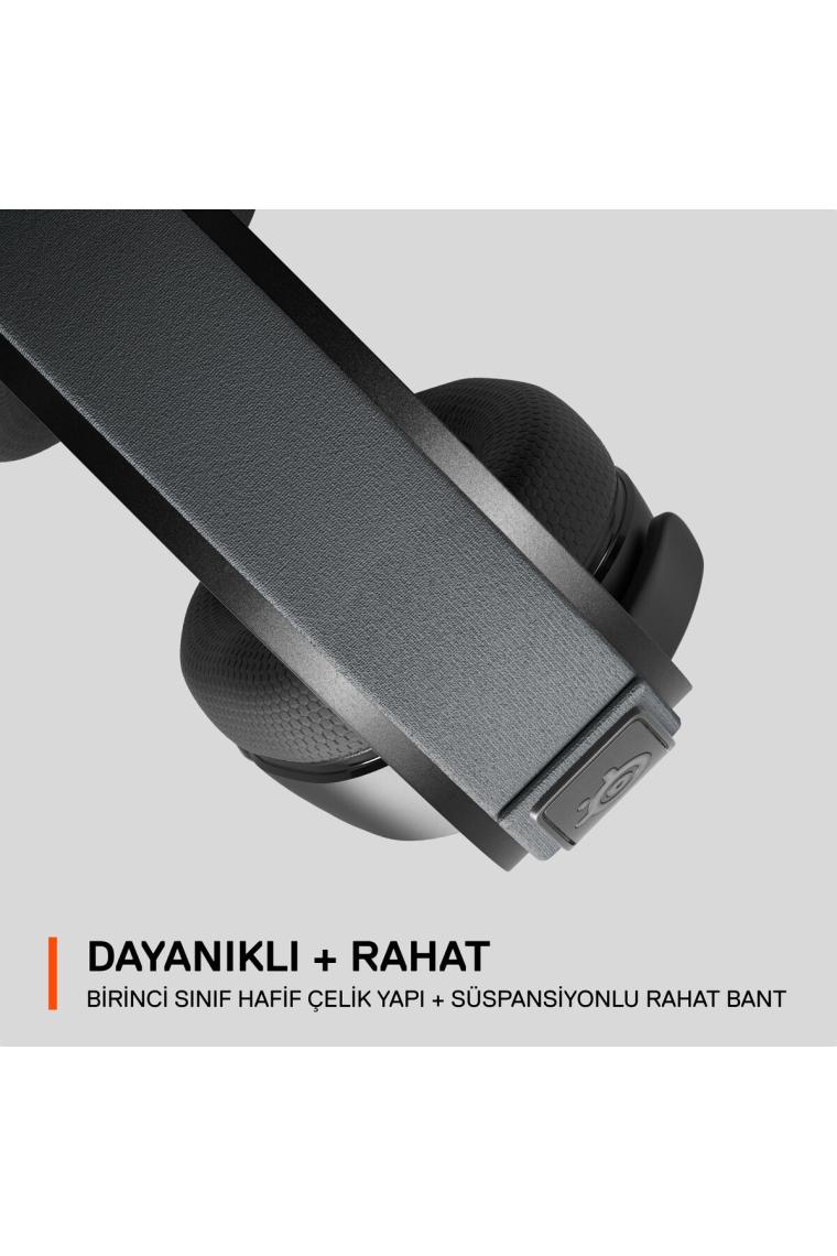 Steelseries Arctis 7+ Plus Siyah Multi-Platform Wireless Kablosuz 7.1 Usb-C Gaming Oyuncu Kulaklık Pc/ps4/ps5/switch/mac/mobil
