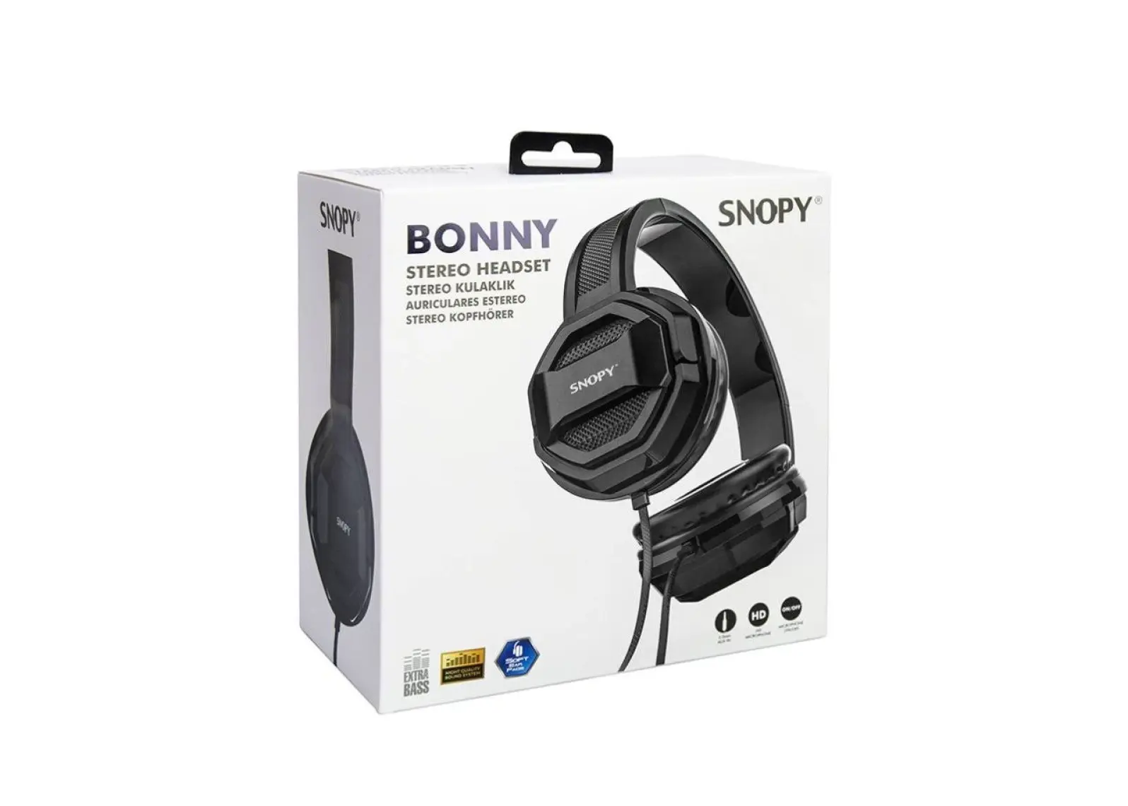 Snopy SN-101 Bonny Gri Pc&telefon Mikrofonlu Kulaklık