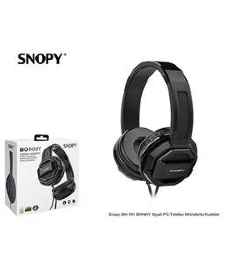 Snopy SN-101 Bonny Gri Pc&telefon Mikrofonlu Kulaklık