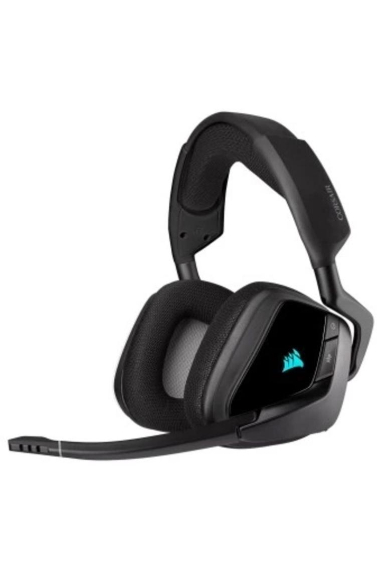 Corsair Void Rgb Elite Carbon Wireless Premium Kulaklık 7.1 Surround Siyah CA-9011201-EU