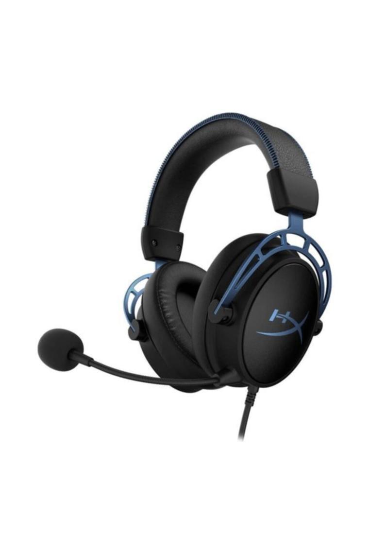 HyperX Cloud Alpha S 7.1 Kablolu Mikrofonlu Kulak Üstü Oyuncu Kulaklığı Mavi