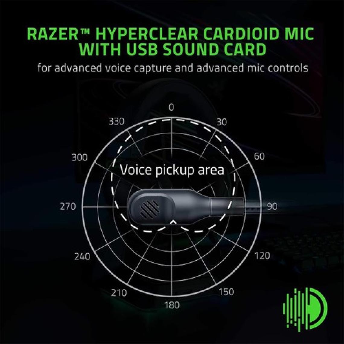 Razer BlackShark V2 USB 7.1 Kulaküstü Kulaklık - PC, Mac, Playstation, Xbox, Nintendo Switch, Mobil Uyumlu