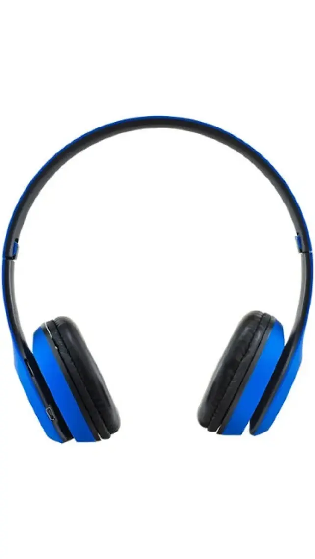 MF Product Acoustic 0131 Mikrofonlu Kulak Üstü Kablosuz Bluetooth Kulaklık Mavi