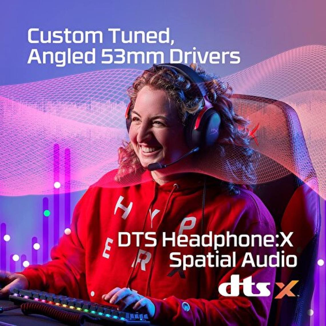 HyperX Cloud III – Kablolu Oyuncu Kulaklığı ( PC, PS5, Xbox Series X|S uyumlu) USB-C, USB-A, 3,5 mm