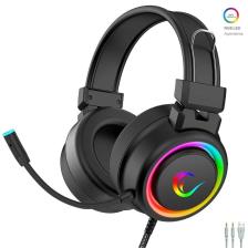 Rampage SN-R10 Alquist RGB Siyah Kablolu Mikrofonlu Kulak Üstü Oyuncu Kulaklığı