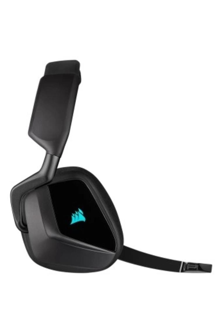 Corsair Void RGB Elite Wireless Premium 7.1 CA-9011201-EU Mikrofonlu Kulak Üstü Oyuncu Kulaklığı Siyah